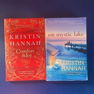 Kristin Hannah Book Set - Comfort & Joy and On Mystic Lake